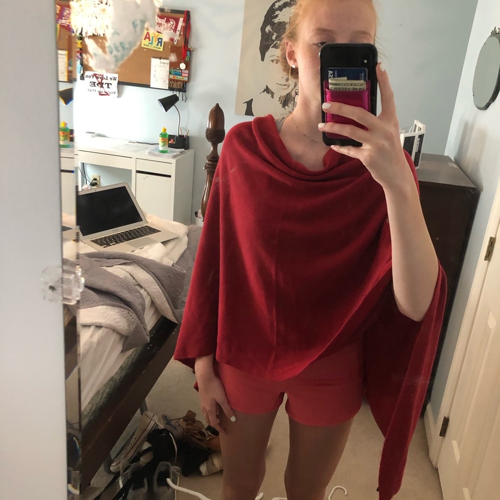 asymmetric poncho